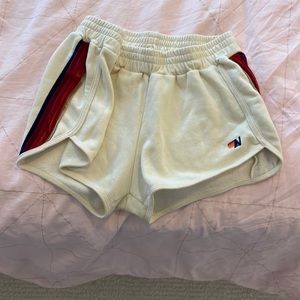 Aviator Nation women’s sweat shorts - size L - gently used - cream color